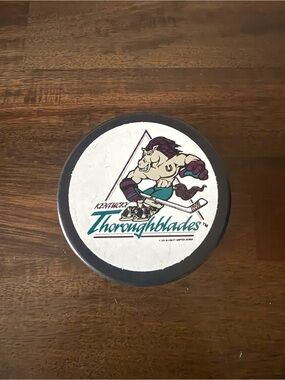 Kentucky Thoroughblades AHL Hockey Puck Retired Team.